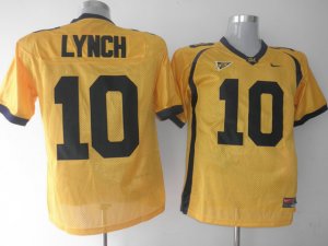 Jerseys Factory Cheap Golden Bears #10 Marshawn Lynch Gold Embro