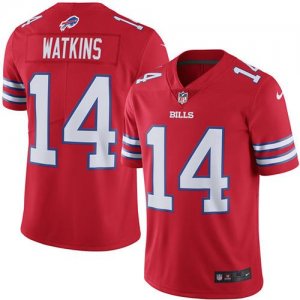 Jerseys Factory Cheap Nike Bills #14 Sammy Watkins Red Men's Sti