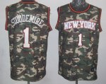 Jerseys Factory Cheap Knicks #1 Amar'e Stoudemire Camo Stealth C