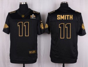 Jerseys Factory Cheap Nike Chiefs #11 Alex Smith Black Men's Sti