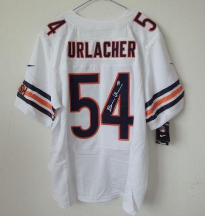 Jerseys Factory Cheap Nike Bears #54 Brian Urlacher White Men's