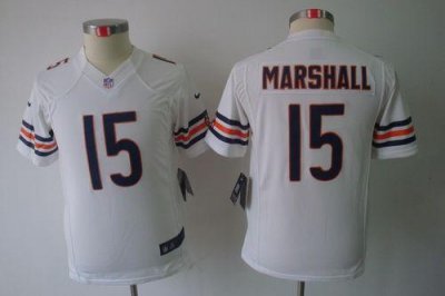 Jerseys Factory Cheap Nike Bears #15 Brandon Marshall White Yout