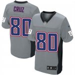 Jerseys Factory Cheap Nike Giants #80 Victor Cruz Grey Shadow Yo