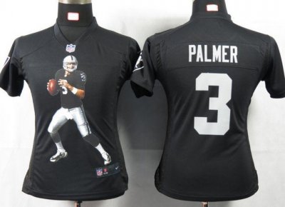 Jerseys Factory Cheap Nike Raiders #3 Carson Palmer Black Team C
