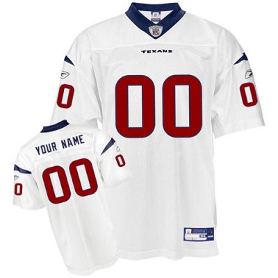 Jerseys Factory Cheap Texans Personalized Authentic White NFL Je