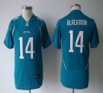 Jerseys Factory Cheap Nike Jaguars #14 Justin Blackmon Teal Gree