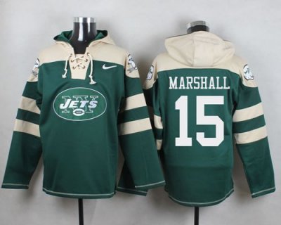 Jerseys Factory Cheap Nike Jets #15 Brandon Marshall Green Playe