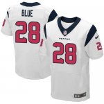 Jerseys Factory Cheap Nike Texans #28 Alfred Blue White Men's St