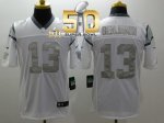 Jerseys Factory Cheap Nike Panthers #13 Kelvin Benjamin White Su
