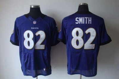 Jerseys Factory Cheap Nike Ravens #82 Torrey Smith Purple Team C