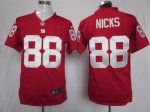 Jerseys Factory Cheap Nike Giants #88 Hakeem Nicks Red Alternate
