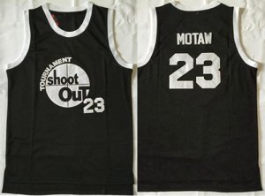 Jerseys Factory Cheap Tournament Shoot Out #23 Motaw Black Stitc