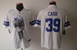 Jerseys Factory Cheap Nike Cowboys #39 Brandon Carr White Men's