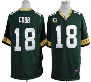 Jerseys Factory Cheap Nike Packers #18 Randall Cobb Green Team C