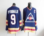 Jerseys Factory Cheap Avalanche CCM Throwback #9 Lanny Mcdonald
