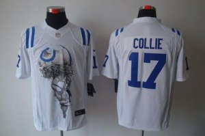 Jerseys Factory Cheap Nike Colts #17 Austin Collie White Men's E