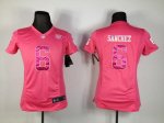 Jerseys Factory Cheap Nike Jets #6 Mark Sanchez Pink Sweetheart
