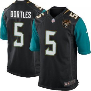 Jerseys Factory Cheap Nike Jaguars #5 Blake Bortles Black Altern