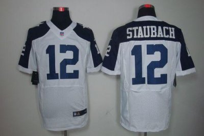 Jerseys Factory Cheap Nike Cowboys #12 Roger Staubach White Than