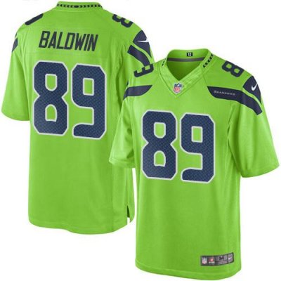 Jerseys Factory Cheap Nike Seahawks #89 Doug Baldwin Green Men's
