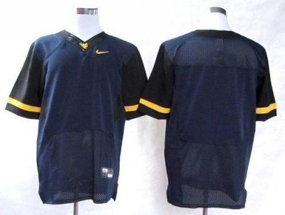 Jerseys Factory Cheap Mountaineers Blank Navy Blue Embroidered N
