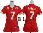 Jerseys Factory Cheap Nike Chiefs #7 Matt Cassel Red Team Color