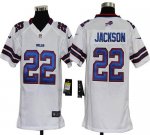Jerseys Factory Cheap Nike Bills #22 Fred Jackson White Youth Em