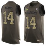 Jerseys Factory Cheap Nike Chargers #14 Dan Fouts Green Men's St