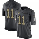 Jerseys Factory Cheap Nike Steelers #11 Markus Wheaton Black Men