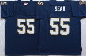 Jerseys Factory Cheap Mitchell And Ness 1994 Chargers #55 Junior