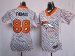 Jerseys Factory Cheap Nike Broncos #88 Demaryius Thomas Zebra Wo