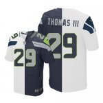 Jerseys Factory Cheap Nike Seahawks #29 Earl Thomas III White/St