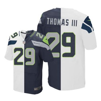 Jerseys Factory Cheap Nike Seahawks #29 Earl Thomas III White/St