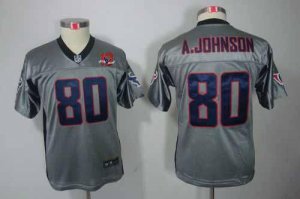 Jerseys Factory Cheap Nike Texans #80 Andre Johnson Grey Shadow