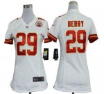 Jerseys Factory Cheap Nike Chiefs #29 Eric Berry White Women's E