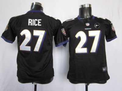 Jerseys Factory Cheap Nike Ravens #27 Ray Rice Black Alternate W