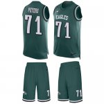 Jerseys Factory Cheap Nike Eagles #71 Jason Peters Midnight Gree
