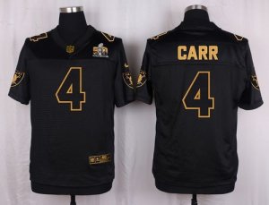 Jerseys Factory Cheap Nike Raiders #4 Derek Carr Black Men's Sti