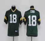 Jerseys Factory Cheap Packers #18 Randall Cobb Green Embroidered