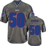 Jerseys Factory Cheap Nike Bills #50 Kiko Alonso Grey Men's Stit
