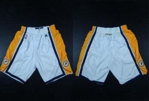 Jerseys Factory Cheap Indiana Pacers White NBA Shorts