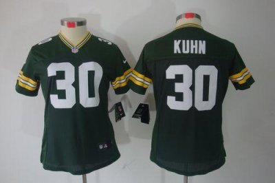 Jerseys Factory Cheap Nike Packers #30 John Kuhn Green Team Colo