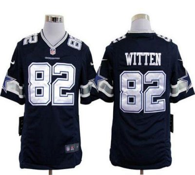 Jerseys Factory Cheap Nike Cowboys #82 Jason Witten Navy Blue Te