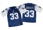 Jerseys Factory Cheap Nike Cowboys #33 Tony Dorsett Navy Blue/Wh