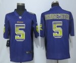 Jerseys Factory Cheap Nike Vikings #5 Teddy Bridgewater Purple T