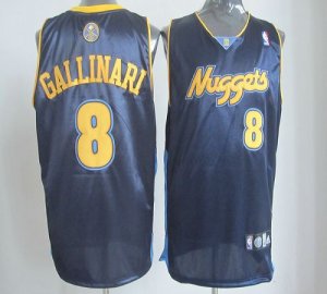 Jerseys Factory Cheap Nuggets #8 Danilo Gallinari Dark Blue Revo
