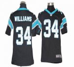 Jerseys Factory Cheap Nike Panthers #34 DeAngelo Williams Black