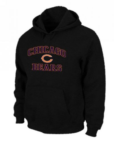 Jerseys Factory Cheap Chicago Bears Heart & Soul Pullover Hoodie