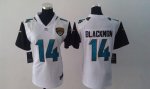 Jerseys Factory Cheap Nike Jaguars #14 Justin Blackmon White Wom