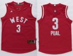 Jerseys Factory Cheap Clippers #3 Chris Paul Red 2016 All Star S
